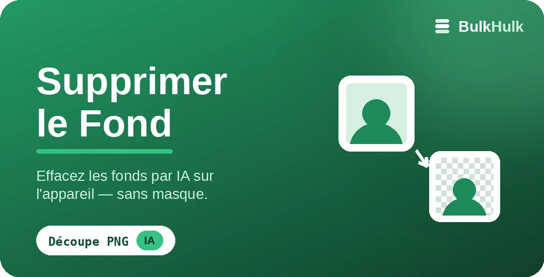 Suppression d’arrière-plan par IA sur de nombreuses photos — outil en ligne gratuit