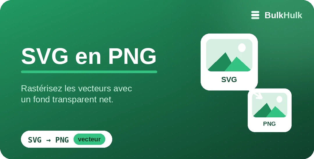 Conversion par lot de SVG vectoriel en PNG avec fond transparent — convertisseur en ligne gratuit
