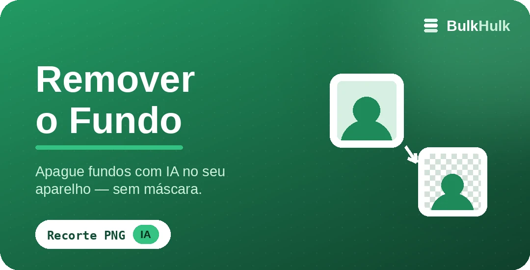 Remoção de fundo com IA em muitas fotos — ferramenta online grátis