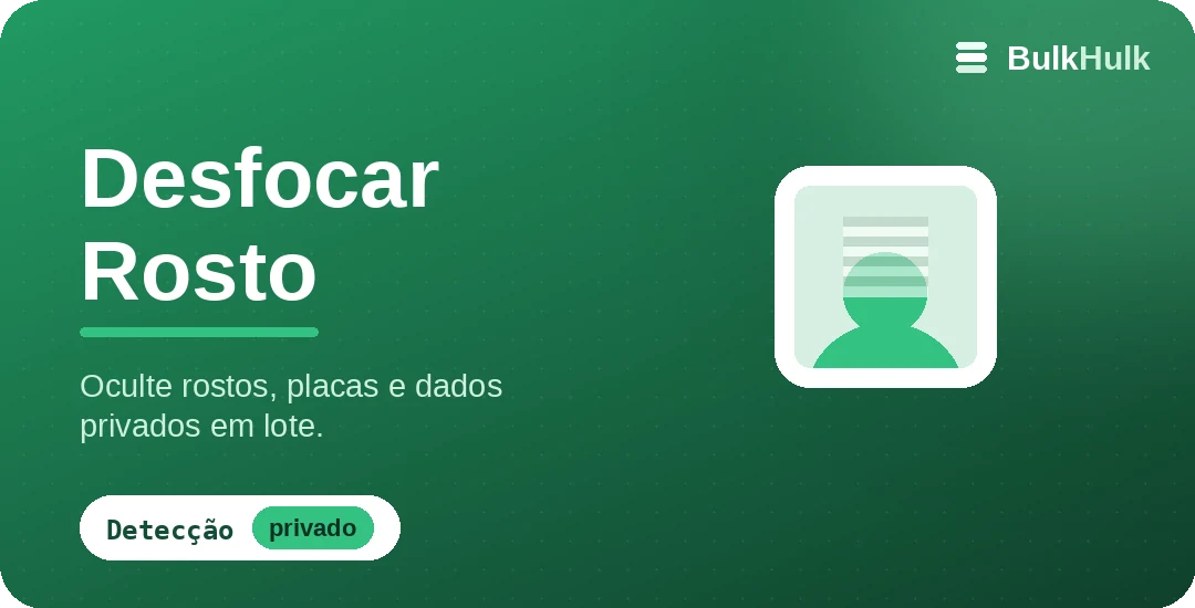 Desfocar, pixelizar ou cobrir rostos em fotos para privacidade — ferramenta online grátis